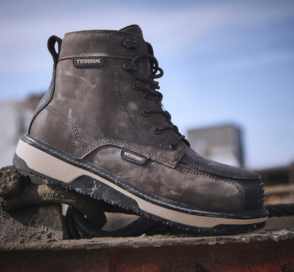 Men's Terra Ironstone 6" Waterproof Composite Toe Safety Work Boot - 839GBK/839GDB
