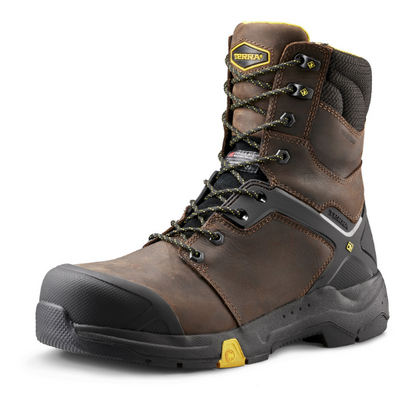 Men's Terra Carbine 8" Waterproof Composite Toe Safety Work Boot - 4TCRBK/4TCRBN/4TCRWT
