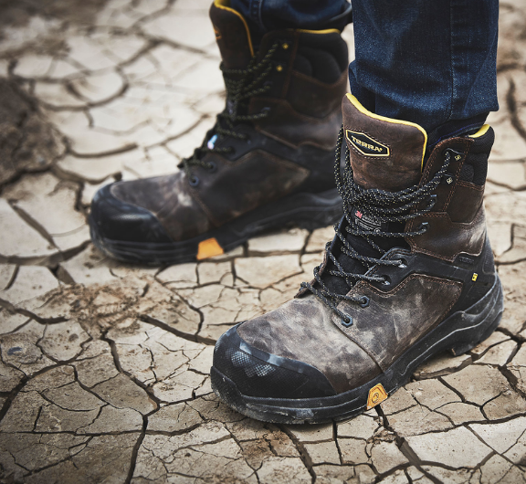 Men's Terra Carbine 8" Waterproof Composite Toe Safety Work Boot - 4TCRBK/4TCRBN/4TCRWT