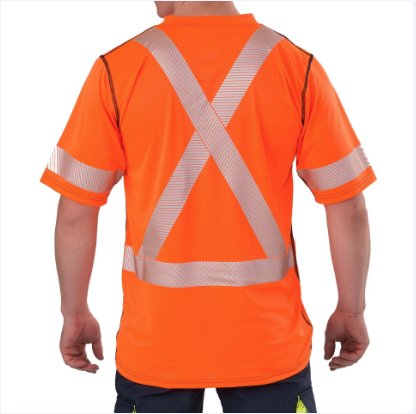 BIG BILL® High Visibility Short-Sleeve Athletic Performance T-shirt - RT54HVK5