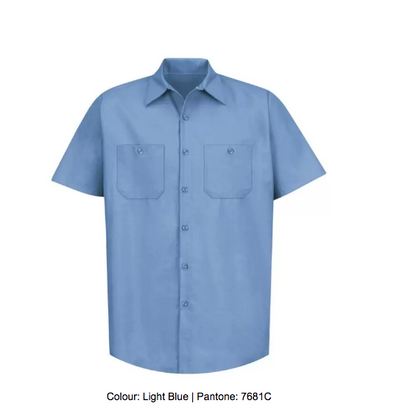 RED KAP® INDUSTRIAL SHORT SLEEVE WORK SHIRT - SP24