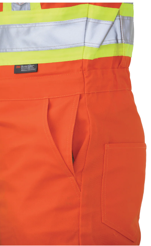 TOUGH DUCK  S792 - TWILL UNLINED SAFETY COVERALL - S792