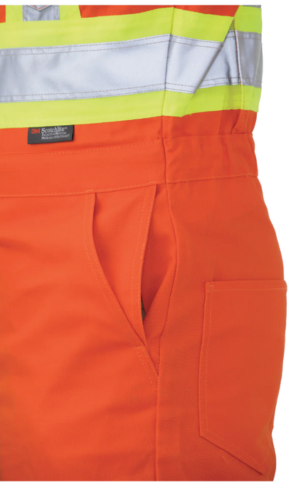 TOUGH DUCK  S792 - TWILL UNLINED SAFETY COVERALL - S792