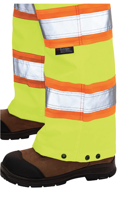 TOUGH DUCK PULL-ON RIPSTOP SAFETY RAIN PANT - S374