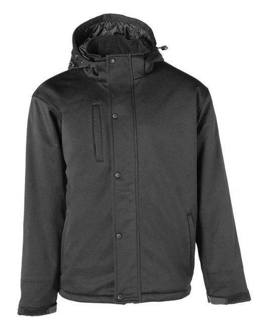 Forcefield Black Softshell Winter Jacket 023-EN158BKNT