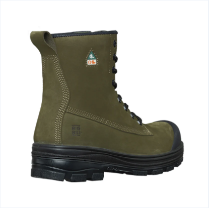 Big Bill® Men’s Original Metal Free Work Boots 8" - Military Olive Green - BB5040