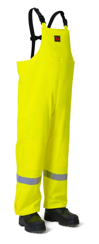 Forcefield Lightweight Fire Resistant (FR) Hi Vis Safety Rain Overalls 023-61501