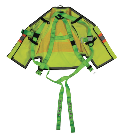 TOUGH DUCK POLY TWILL HARNESS-COMPATIBLE SAFETY VEST -  SV09