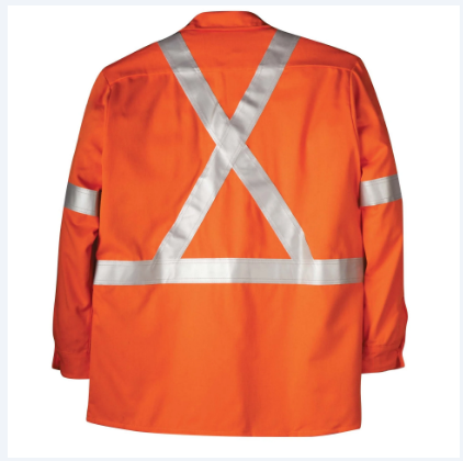 Big Bill® Westex® UltraSoft® Flame Resistant Industrial High Visibility Work Shirt - Orange - 238US7