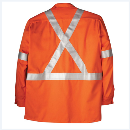 Big Bill® Westex® UltraSoft® Flame Resistant Industrial High Visibility Work Shirt - Orange - 238US7
