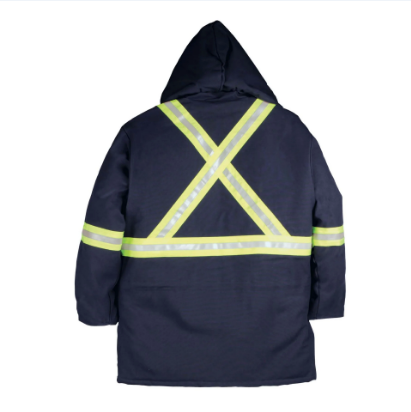BIG BILL® Premium Duck Parka with Reflective Tape - Navy - 126BF