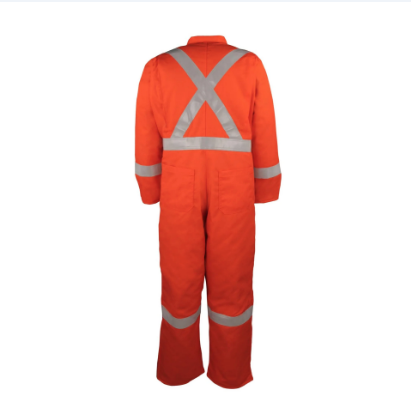 BIG BILL® Premium Twill Insulated Coverall with Reflective Material - Orange - 838CRT