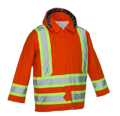 Forcefield Cotton Canvas Insulated Safety Parka 024-OR33
