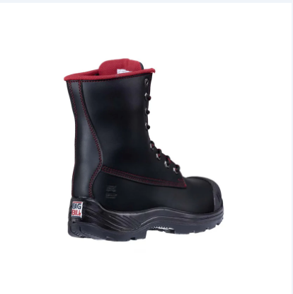 Big Bill® Big Red Microfiber Work Boots 8" - Black - BB4002