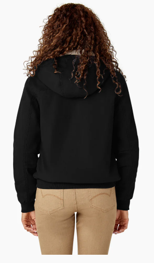 Dickies Women's Fleece Lined Duck Canvas Jacket