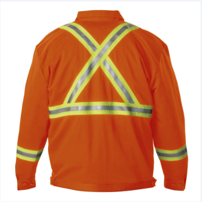 Big Bill® Westex® UltraSoft® Zip-in/Zip-out Flame Resistant Jacket with Reflective Tape - CL345US9