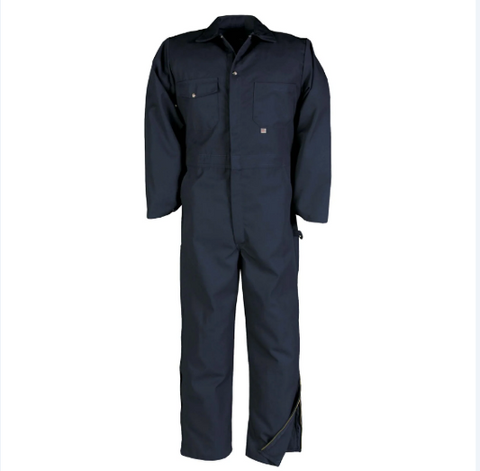 BIG BILL® Deluxe Work Coverall with Leg Zipper - Navy - 439
