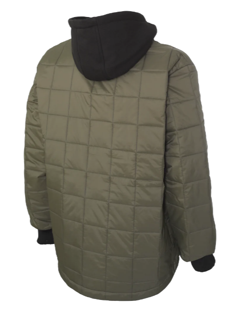 TOUGH DUCK HOODED FREEZER JACKET WITH PRIMALOFT® INSULATION - WJ38