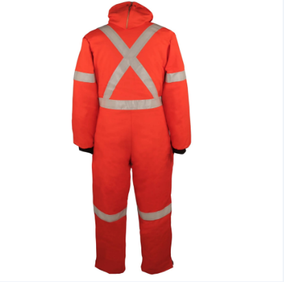 BIG BILL® High-Visibility Duck Insulated Coverall - Orange - 804CRT