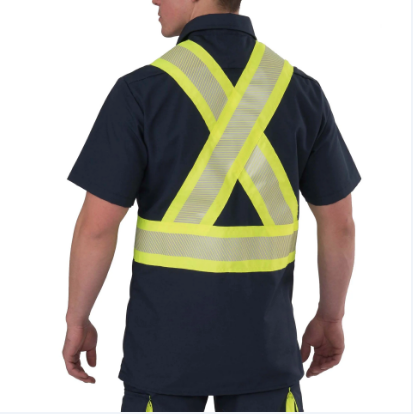 BIG BILL® High Visibility Short-Sleeve Ripstop Shirt - 134HVP