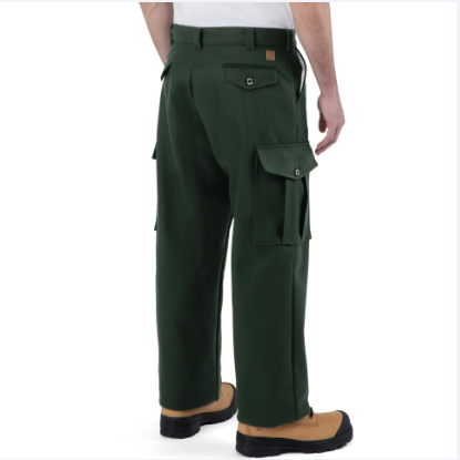 BIG BILL® Cargo Wool Blend Pants - Green - 234