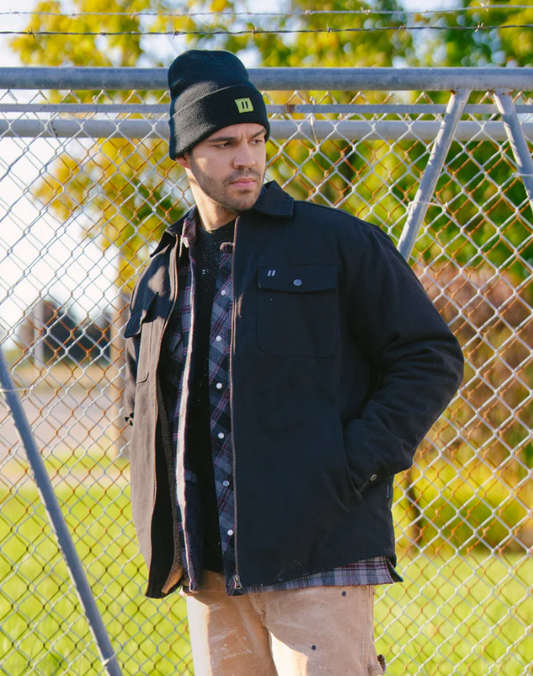 Forcefield Sherpa Lined Work Shirt 024-SHCWSBK