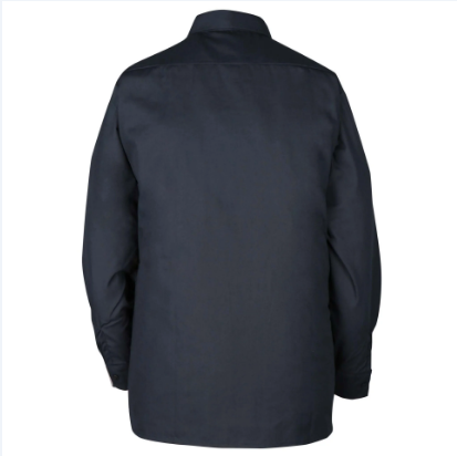 BIG BILL® Long Sleeve Pocketless Work Shirt - Navy - 105S