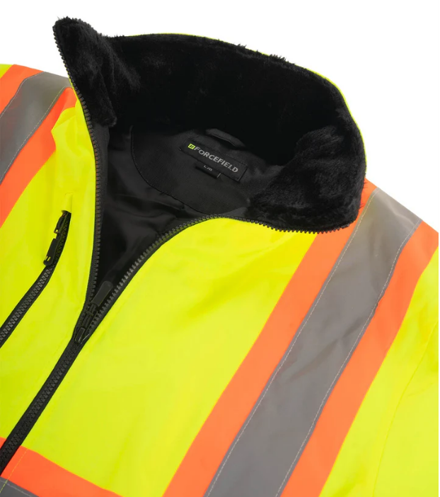Forcefield Hi Vis Lightweight Safety Freezer Jacket 024-FGFJQ
