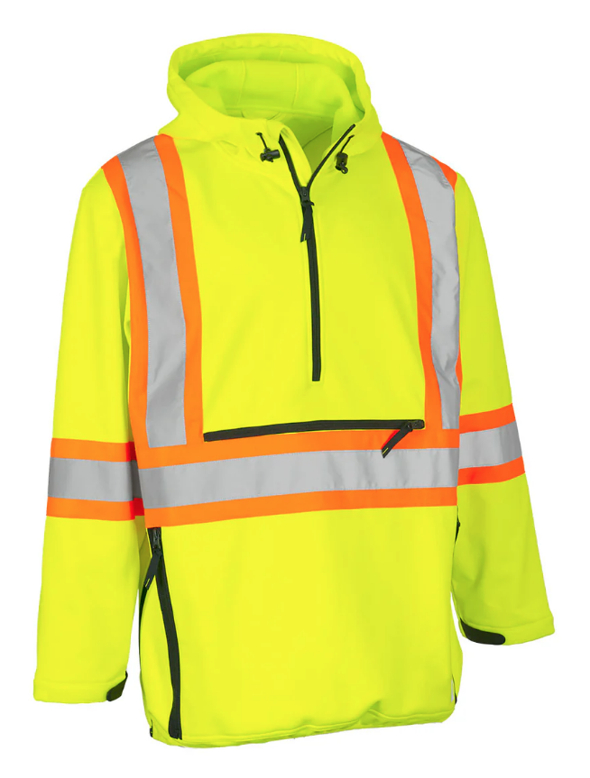 Forcefield Hi Vis Safety Anorak Pullover Softshell 023-EN178