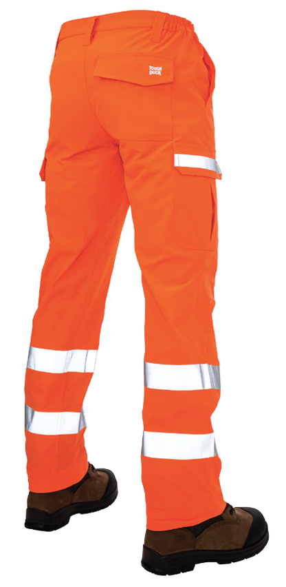 TOUGH DUCK RELAXED-FIT 4-WAY TOUGH FLEX CARGO PANT - SP06