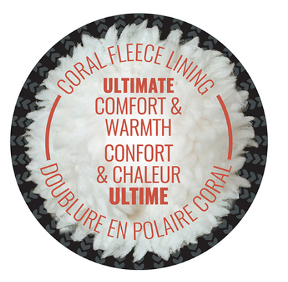 AJM International Acrylic / Polyester Coral Fleece Cuff Toque - 9D230M