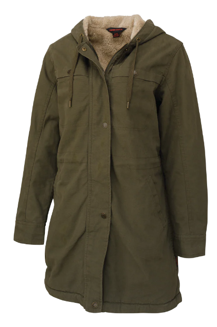 TOUGH DUCK WOMEN’S SHERPA-LINED DUCK JACKET - WJ20