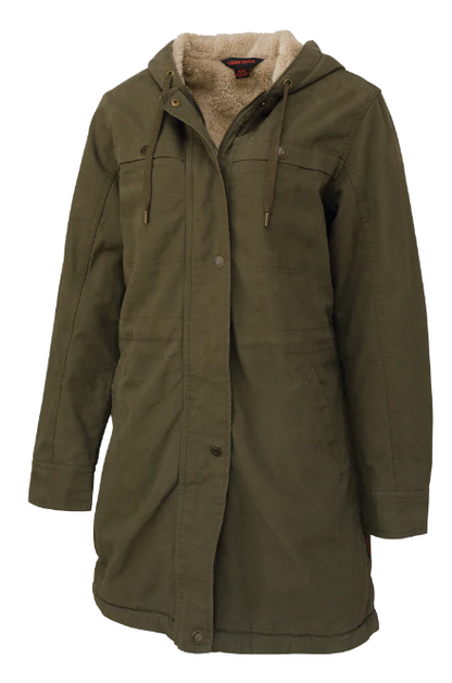 TOUGH DUCK WOMEN’S SHERPA-LINED DUCK JACKET - WJ20