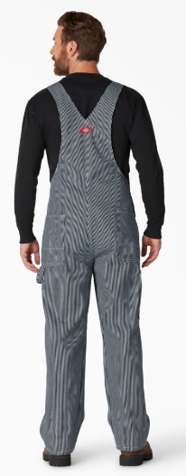 Dickies Hickory Stripe Bib Overalls - 83297
