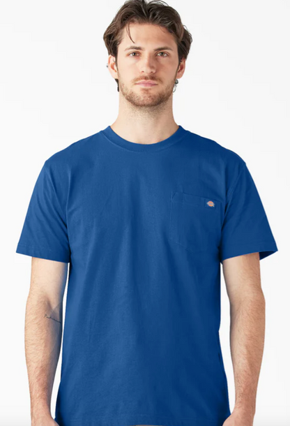 Dickies Heavyweight Short Sleeve Pocket T-Shirt - Royal Blue (RB) #WS450