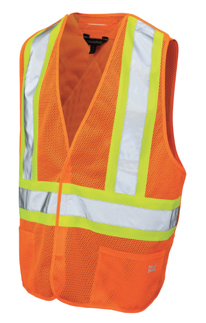 TOUGH DUCK MESH 5-POINT TEAR-AWAY SAFETY VEST - S9I0