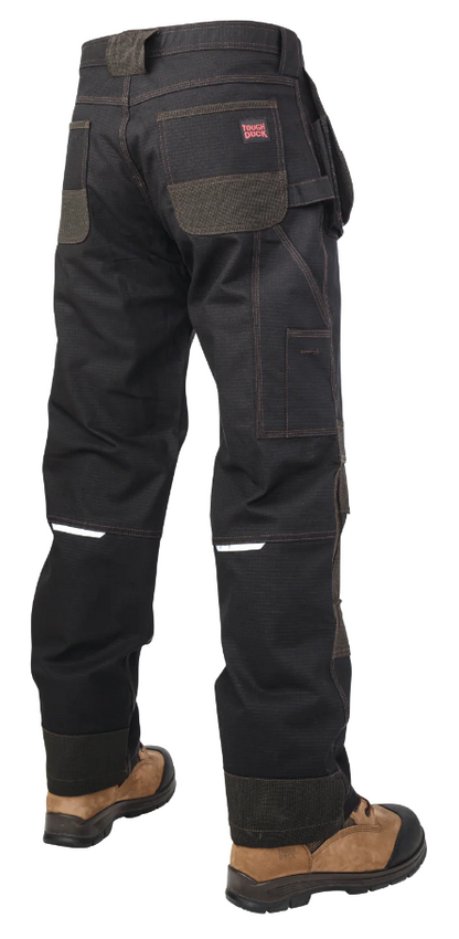 TOUGH DUCK RELAXED-FIT TOUGH FLEX RIPSTOP CONTRACTOR PANT - WP07