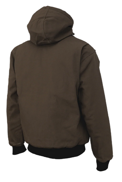 TOUGH DUCK DUCK CLASSIC HOODED BOMBER JACKET - WJ30