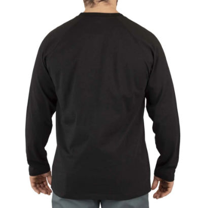 BIG BILL® Heavyweight Long Sleeve Henley T-shirt - CK15