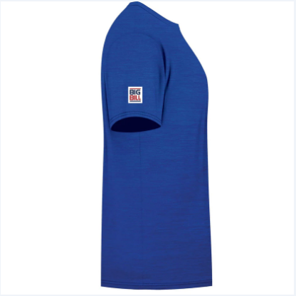 BIG BILL® T-Shirt Polyester - Blue Mix - M845
