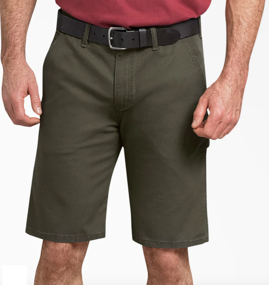 Dickies FLEX Regular Fit Duck Carpenter Shorts, 11" - DX802