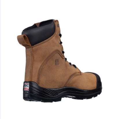 Big Bill®   Traction 360 8" Steel Toe Work Boots - Brown - BB6320
