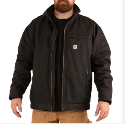 BIG BILL® Sherpa-Lined Duck Jacket - Black - CD1964