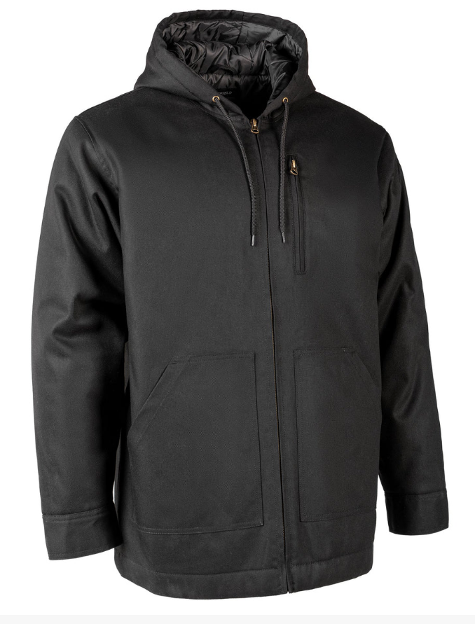 Forcefield Hooded Canvas Work Jacket 024-WIP70