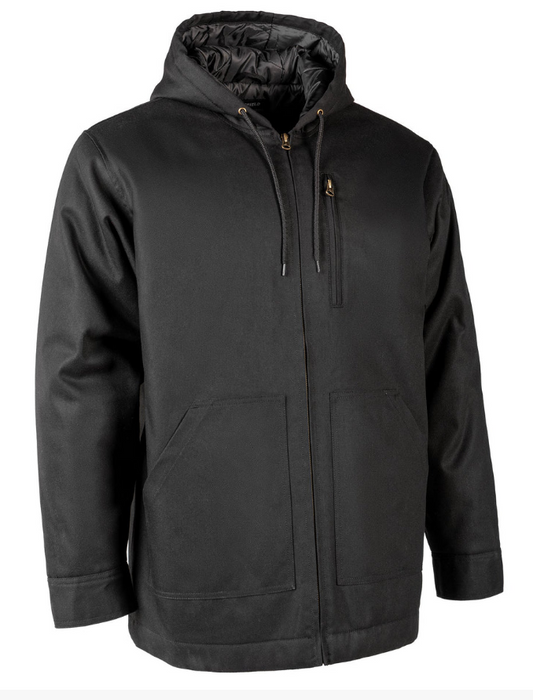 Forcefield Hooded Canvas Work Jacket 024-WIP70