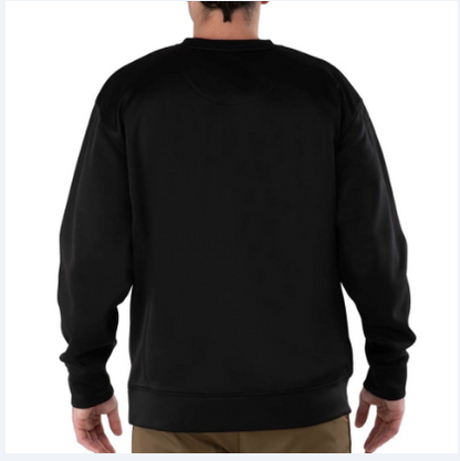 BIG BILL® Technical Fleece Crewneck with Graphic Logo - BBFL70