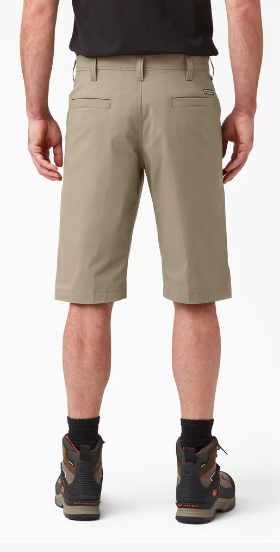 Ddickies FLEX Cooling Regular Fit Utility Shorts, 13"