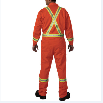 Big Bill® Westex® UltraSoft® Flame Resistant Industrial Coverall with Reflective Tape - 1325US7