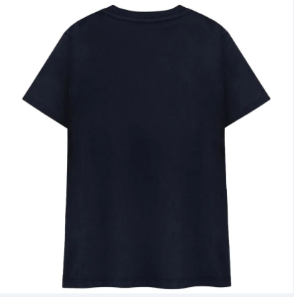 BIG BILL® Navy T-Shirt with Colored Pocket - Hickory -  PKTEENAY