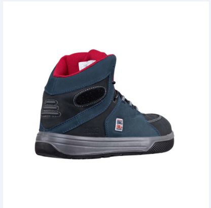 Big Bill® Big Basket Metal Free Safety Shoes 6'' - Navy - BB1140